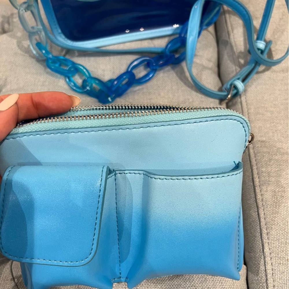 NWT Small Blue Purse - Picture 5 of 5